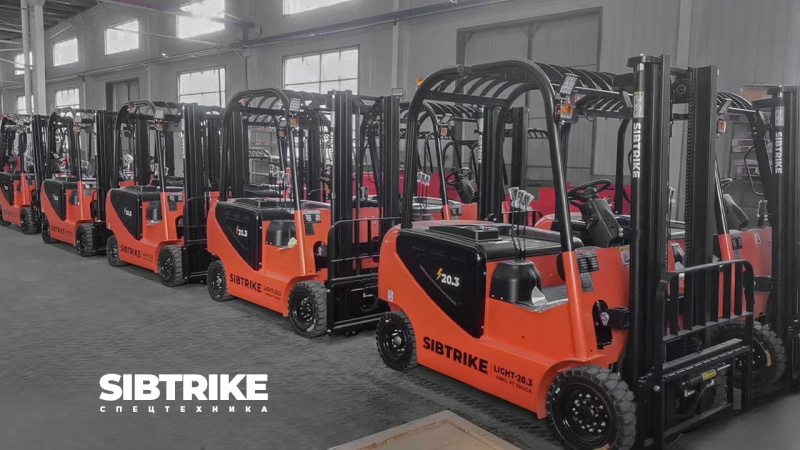 SIBTRIKE SF4 LIGHT - Практичность и надежность. Обзор нового вилочного погрузчика от SIBTRIKE
