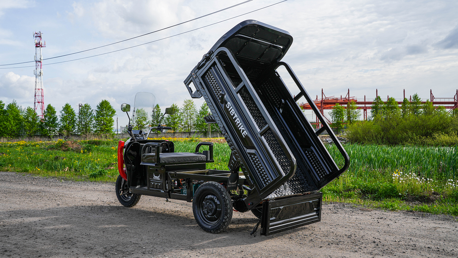 Грузовой электротрицикл SIBTRIKE CARGO 1.5 1000 кг