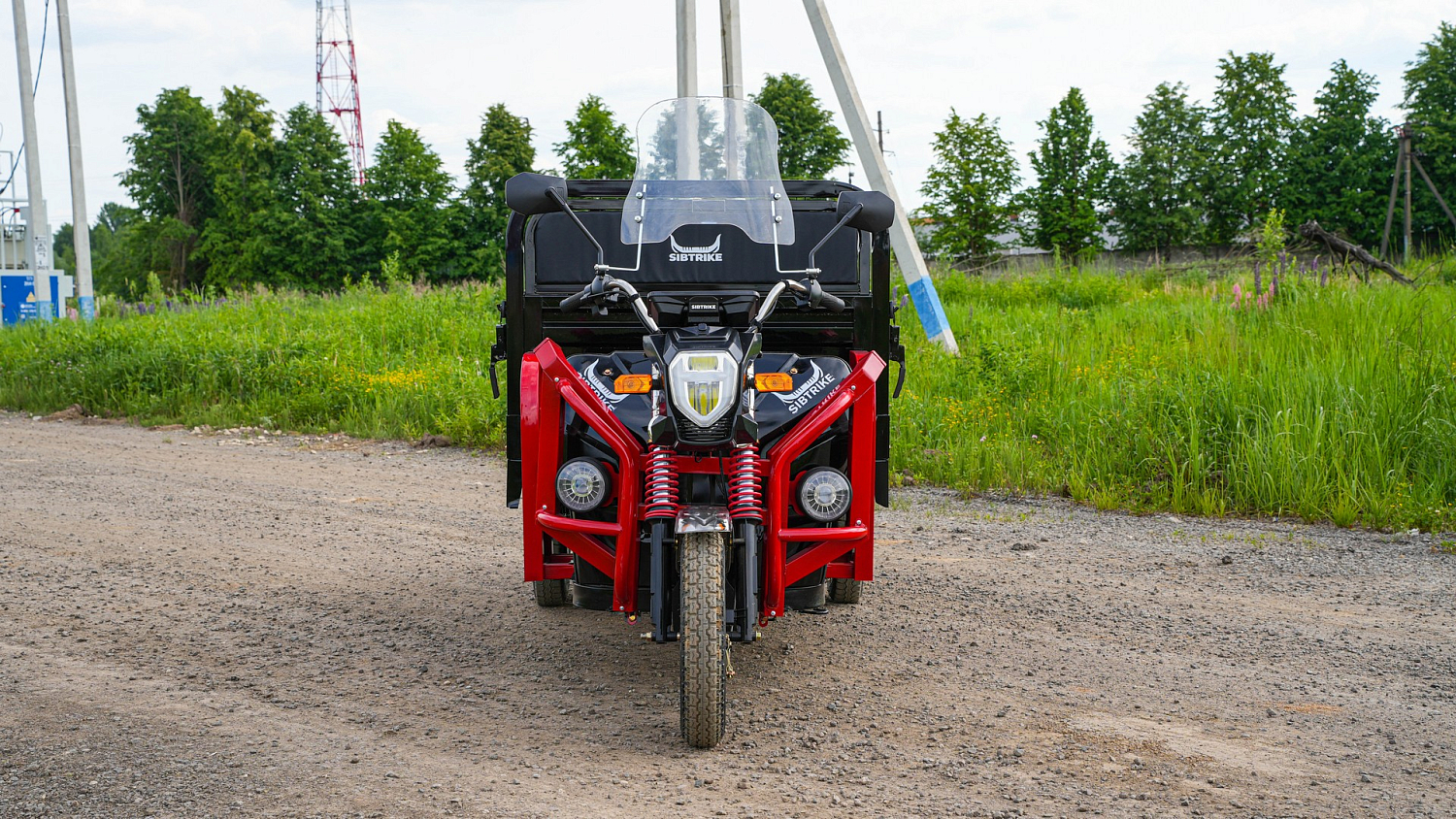 Грузовой электротрицикл SIBTRIKE CARGO 1.6 1500 кг