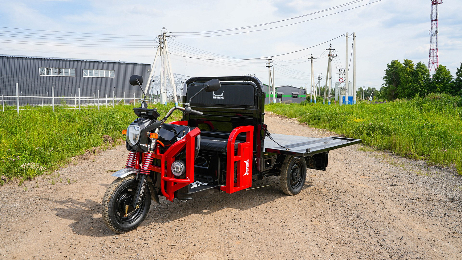 Грузовой электротрицикл SIBTRIKE CARGO 1.6 1500 кг